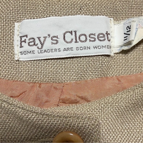 Light Tan Button-Front Jacket - Picture 12 of 15